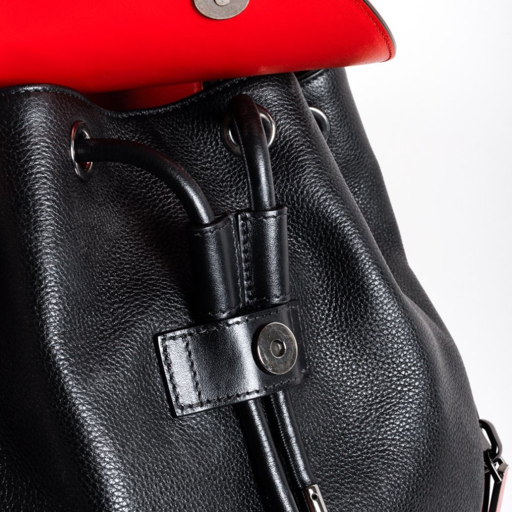 Christian Louboutin Explorafunk Black Calfskin Backpack - Picture 11 of 15